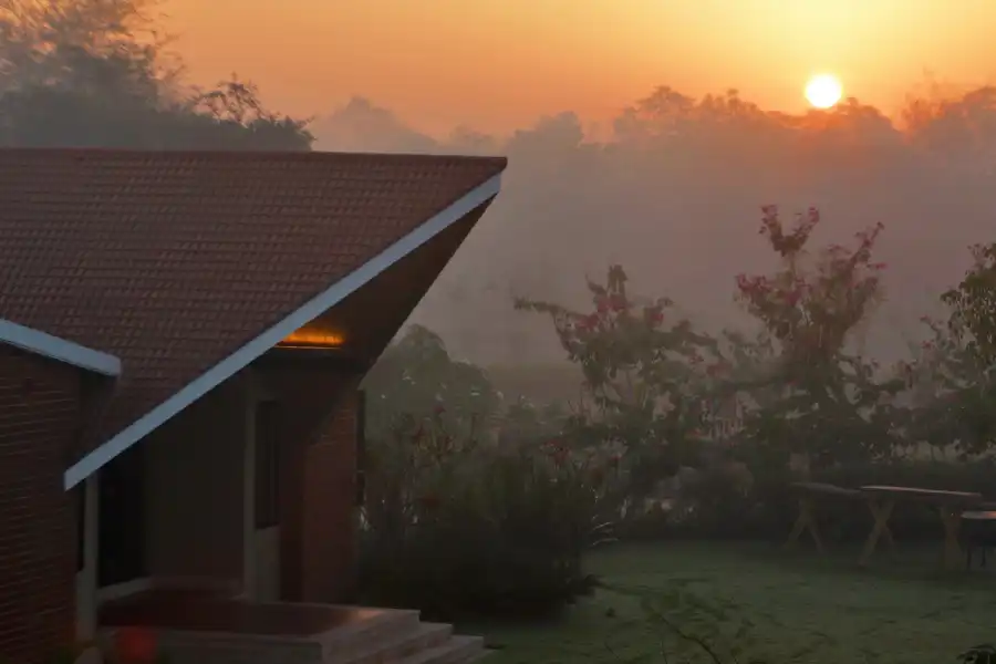 Morning at SilverOak Chalet