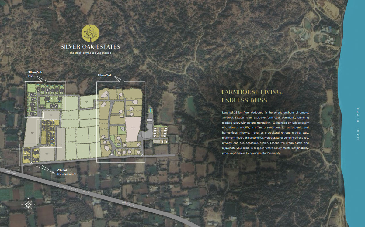 Silver Oak Estates property map